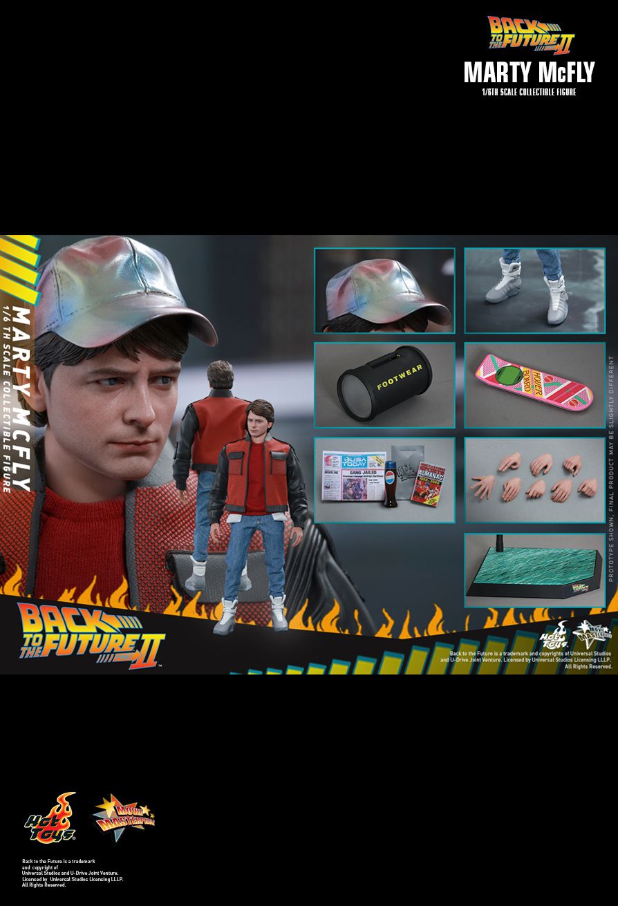 Marty McFly   Sixth Scale Figure by Hot Toys Movie Masterpiece Series